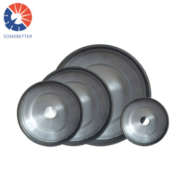 For Processing Workpieces Hard And Brittle Materials Vitrified Mounted Points Two Sides Recessed 200mm Lapidary Grinding Wheels
